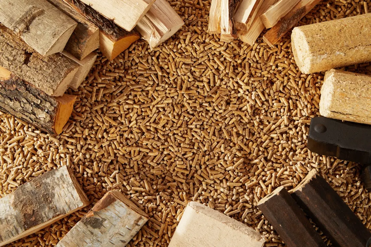 wood pellets